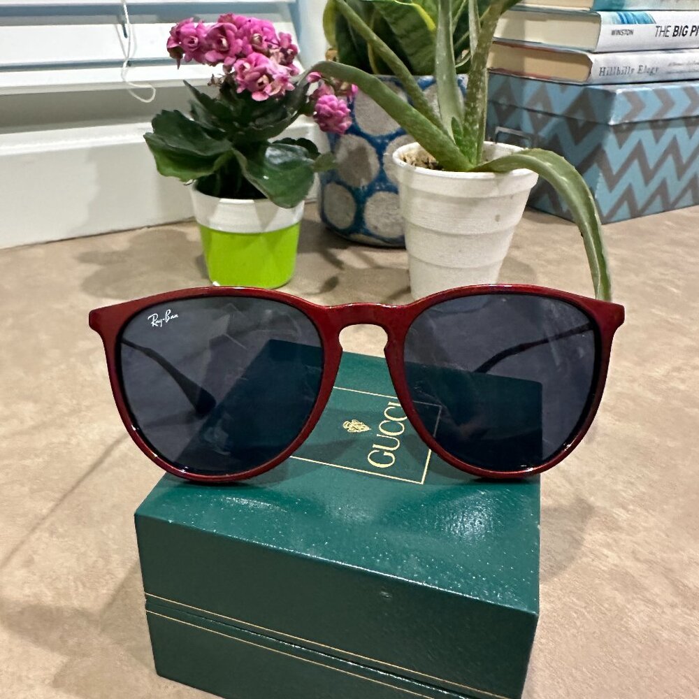 Women's Ray- Ban Erika Red Sunglasses